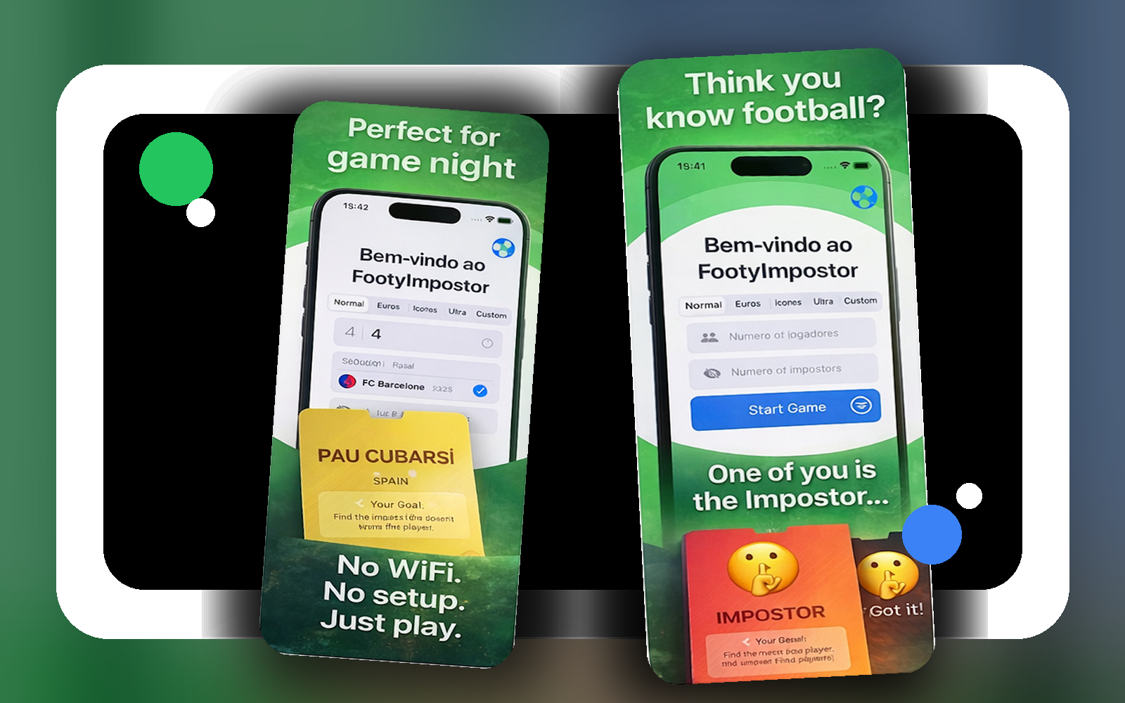 FootyImpostor promotional preview